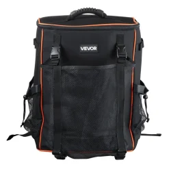 VEVOR Welding Backpack, 33L Welder Backpack with Insulated Bag & Helmet Bag, 600D Polyester Extreme Gear Pack for Tools and Helmet, Multi-Purpose Gear Storage Bag for Welding, Outdoor Camping, Hiking