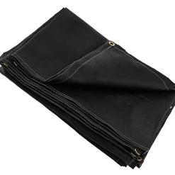 VEVOR Welding Blanket, 10 x 10 Foot Fiberglass Blanket, Up To 550 °C Heat-Resistant Fire Retardant Blanket with Premium Brass Grommets