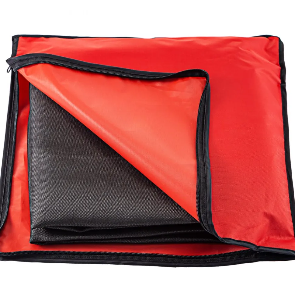 VEVOR Welding Blanket, 10 x 10 Foot Fiberglass Blanket, Up To 550 °C Heat-Resistant Fire Retardant Blanket with Premium Brass Grommets