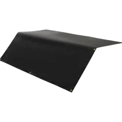 VEVOR Welding Blanket, 4 x 6 FT Silicone Coated Fiberglass Welding Blanket, Up to 1800°F Heat Resistant Safety Protection Blankets, Flame Retardant Fireproof Insulation Mat with Metal Grommets