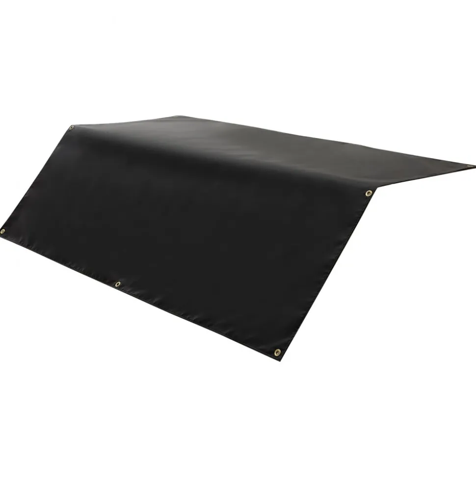 VEVOR Welding Blanket, 6 x 8 FT Silicone Coated Fiberglass Welding Blanket, Up to 1800°F Heat Resistant Safety Protection Blankets, Flame Retardant Fireproof Insulation Mat with Metal Grommets