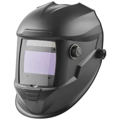 VEVOR Welding Helmet Auto Darkening, 3.94" x 2.34" True Color Welding Hood, Solar-Powered Welder Mask with 4 Arc Sensors, Wide Shade 4/5-9/9-13 for TIG MIG ARC Weld Grinding Cutting - METIS Series