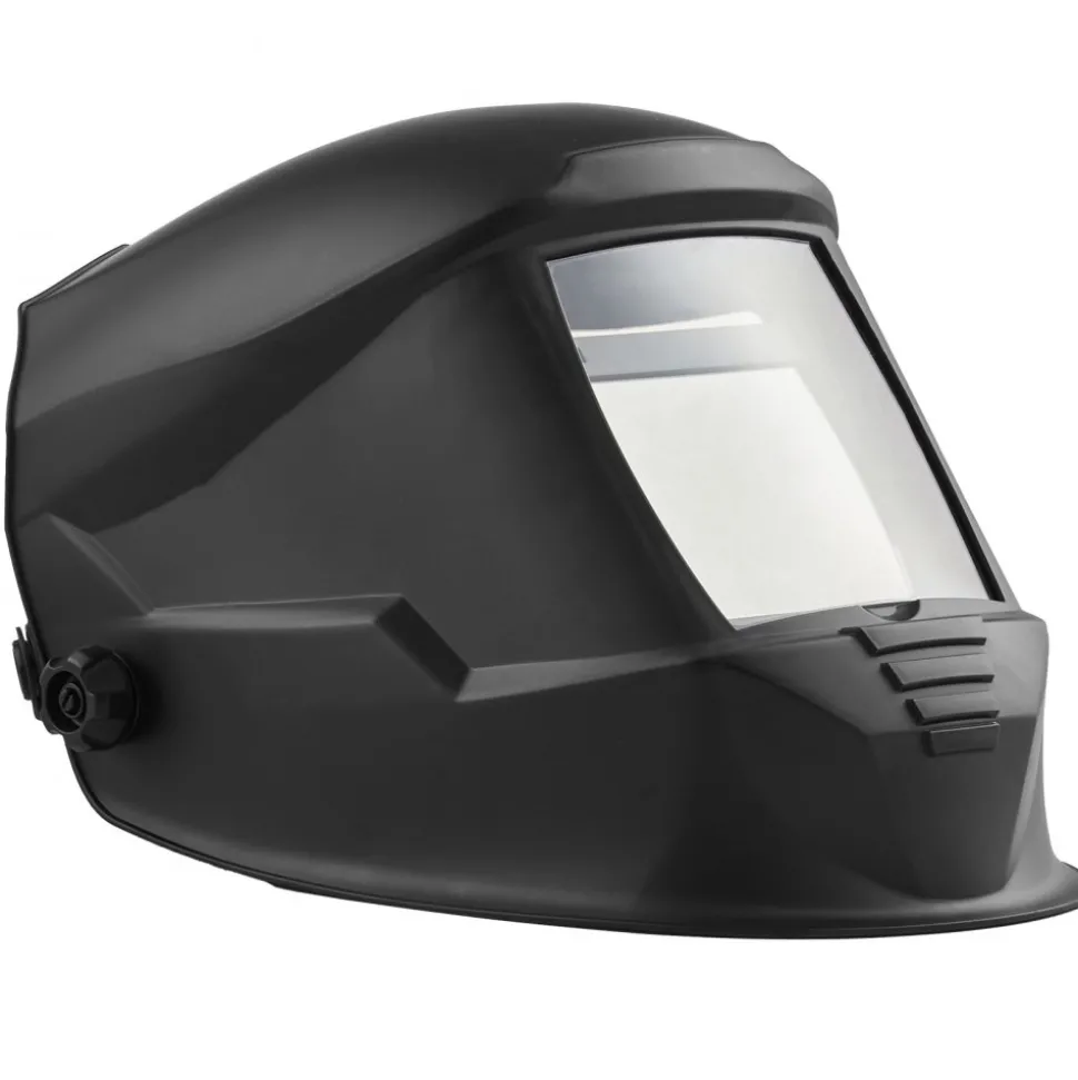 VEVOR Welding Helmet Auto Darkening, 3.94" x 3.15" True Color Welding Hood, Solar-Powered Welder Mask 4 Arc Sensors, Wide Shade 4/5-9/9-13 for TIG MIG Weld Cutting Grinding Application - METIS Series
