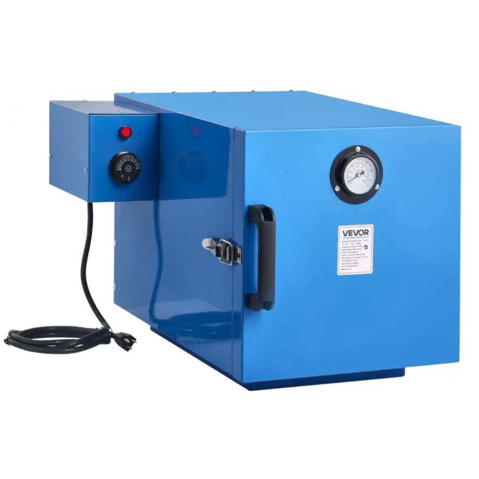 VEVOR Welding Rod Oven, 200LBS Capacity Countertop Electrodes Drying Oven 1060W 120V, 104°F - 392°F Adjustable Welding Rods Dryer for 18-inch Stick Electrode - with Locking Latch & Temperature Gauge