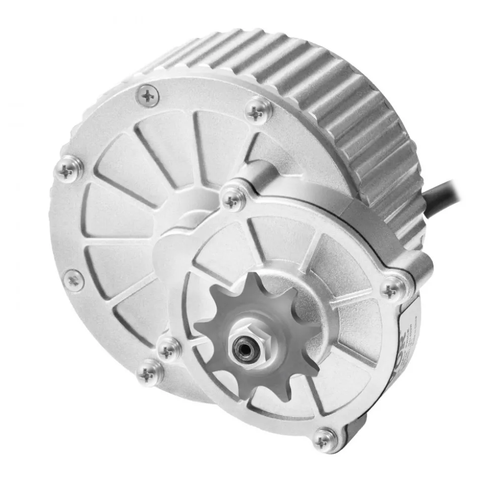 VEVOR 450W Electric Brushed DC Motor Kit - 36V 3000rpm Motor with Upgraded Speed Controller and Twistgrip Throttle Kit for Go Karts E-Bike Motorcycle Scooter