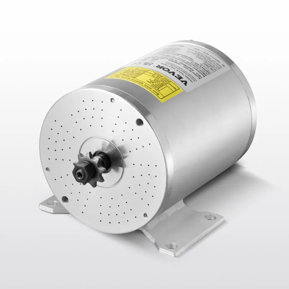 VEVOR 2000W Electric Brushless DC Motor Kit - 48V 4300rpm Motor with Upgraded Speed Controller for Go Karts E-Bike Motorcycle Scooter