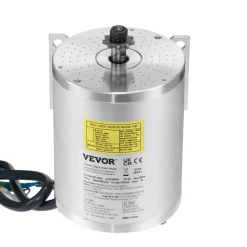 VEVOR 3000W Electric Brushless DC Motor Kit - 72V 4900rpm Motor with Upgraded Speed Controller and Throttle Grip Kit for Go Karts E-Bike Motorcycle Scooter DIY