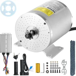 VEVOR 3000W Electric Brushless DC Motor Kit - 72V 4900rpm Motor with Upgraded Speed Controller and Throttle Grip Kit for Go Karts E-Bike Motorcycle Scooter DIY