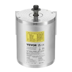 VEVOR 1800W Electric Brushless DC Motor Kit - 48V 4500rpm Motor with Upgraded Speed Controller and Throttle Grip Kit for Go Karts E-Bike Motorcycle Scooter DIY