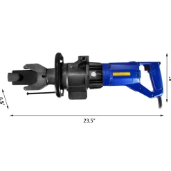 VEVOR 900W Electric Rebar Bender 5/8Inch 16mm Hydraulic Electric Hand Held Rebar Bender Machine for Bending Steel Rope