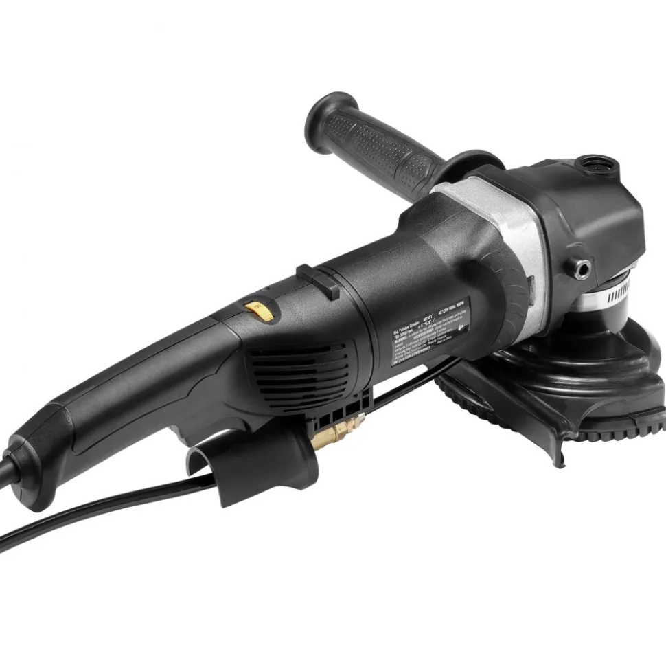 VEVOR Wet Polisher 800W, 4" Concrete Grinder with 6 Variable Speed and 7 Polishing Kits, Wet Grinder Machine for Marble, Granite, Stone, Rock, Tile, Equipped with a GFCI Switch, (700 - 3000 RPM)