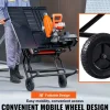 VEVOR Wet Tile Saw with Stand, 10-inch 65Mn Steel Blade, 4500 RPM Motor, Tile Cutter Wet Saw with Water Reservoir and Casters, 0-45 Degrees Miter Angle for Cutting Tiles, Floor Tiles, and Stones