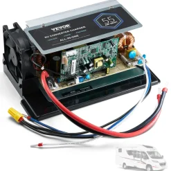 VEVOR WF-8955-AD-MBA Main Board Assembly, 55 Amp, Three-Stage RV Power Converter Replacement Unit, Compatible with Lithium Lead Acid Battery, Fit for WF-8955, Parallax 7145 & 7145 Series Converters