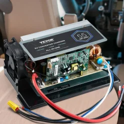 VEVOR WF-8955-AD-MBA Main Board Assembly, 55 Amp, Three-Stage RV Power Converter Replacement Unit, Compatible with Lithium Lead Acid Battery, Fit for WF-8955, Parallax 7145 & 7145 Series Converters