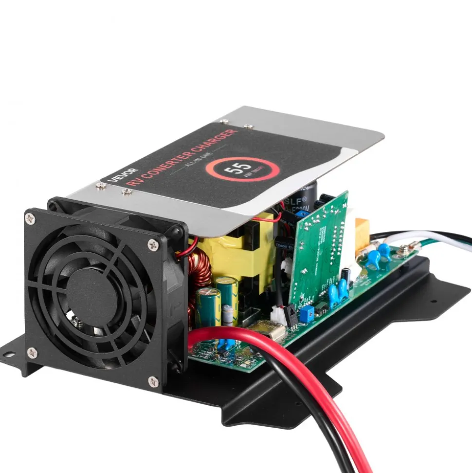 VEVOR WF-8955-AD-MBA RV Power Converter, 55 Amp, DC Main Board Assembly Replacement Unit, Multi-Stage Smart Charge for Lithium Lead Acid Battery, for WF-8955, WF-8955-AD, and Parallax 7145 7155 Series