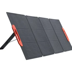 VEVOR 150W Foldable Monocrystalline Solar Panel, 23% Efficiency Portable ETFE Mono Solar Panel Charger with MC4 Output, Type-C, QC3.0 USB & DC Ports, IP67 Waterproof for Power Stations Camping Hiking
