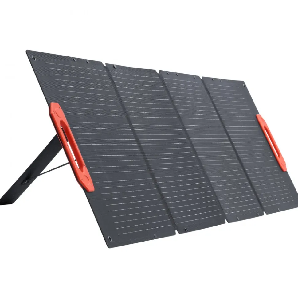 VEVOR 150W Foldable Monocrystalline Solar Panel, 23% Efficiency Portable ETFE Mono Solar Panel Charger with MC4 Output, Type-C, QC3.0 USB & DC Ports, IP67 Waterproof for Power Stations Camping Hiking