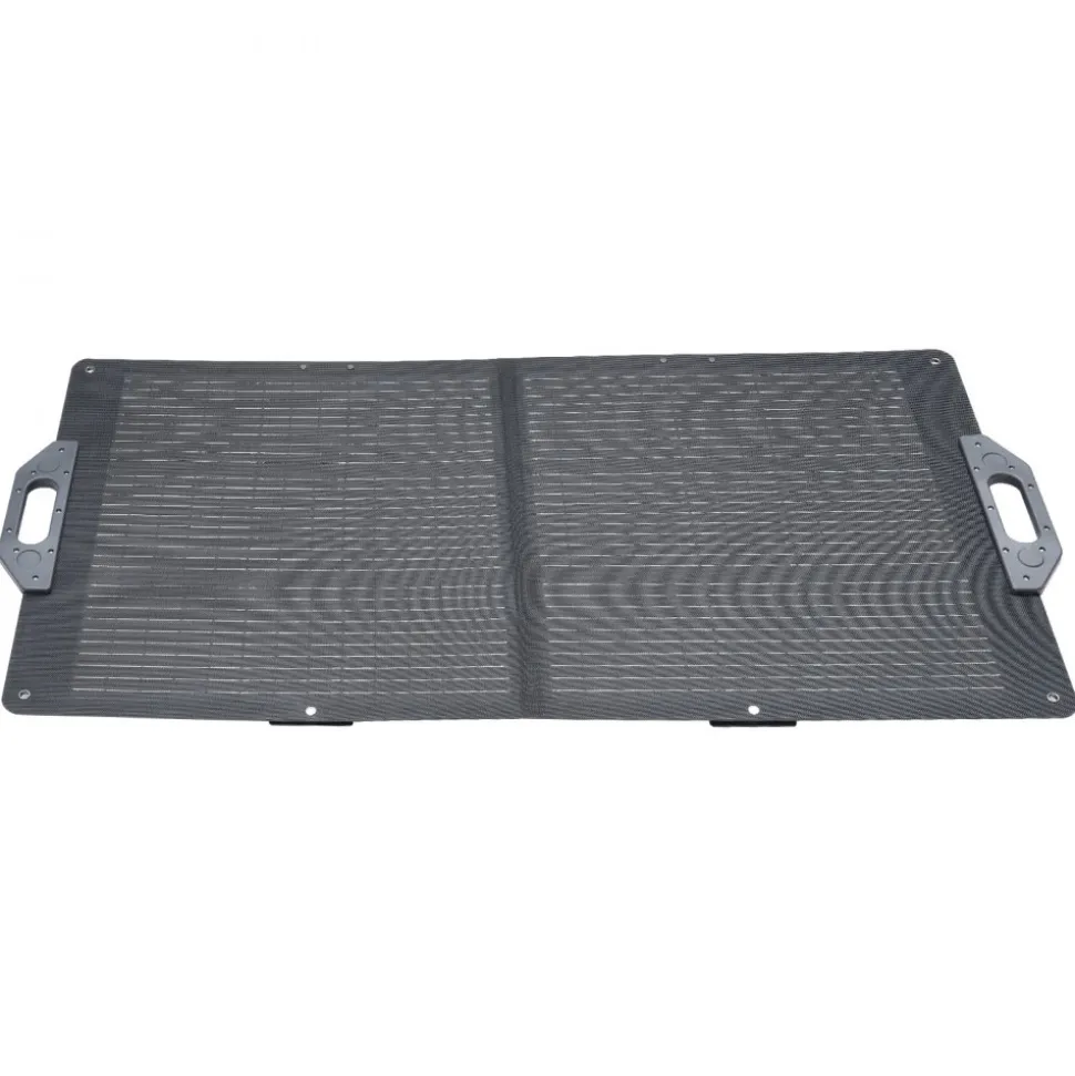 VEVOR 60W Foldable Solar Panel Charger, 16BB N-Type Monocrystalline Solar Panel 24% Efficiency, Lightweight Portable with MC4 Output, Type-C, USB-A & DC Ports for Power Stations Camping Hiking
