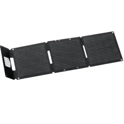 VEVOR 30W Foldable Solar Panel Charger, 16BB N-Type Monocrystalline Solar Panel 24% Efficiency, Ultra-Light Portable with USB-A, USB-A (QC3.0) & Type-C Ports for Camping, Backpacking, Phones, Tablets