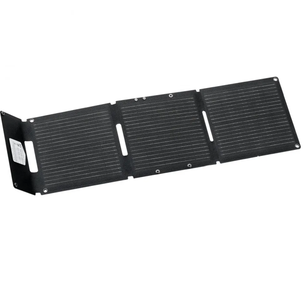 VEVOR 30W Foldable Solar Panel Charger, 16BB N-Type Monocrystalline Solar Panel 24% Efficiency, Ultra-Light Portable with USB-A, USB-A (QC3.0) & Type-C Ports for Camping, Backpacking, Phones, Tablets