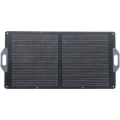 VEVOR 100W Foldable Solar Panel, 24% High-Efficiency Portable Monocrystalline Solar Panel Charger with MC4 Output, USB-A, Type-C & DC Ports, IP65 Waterproof for Power Stations, Camping, Hiking Trips