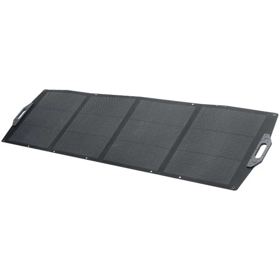 VEVOR 200W Foldable Solar Panel, 24% High-Efficiency Portable Monocrystalline Solar Panel Charger with MC4 Output, USB-A, Type-C & DC Ports, IP67 Waterproof for Power Stations, Camping, Hiking Trips