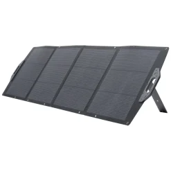 VEVOR 200W Foldable Solar Panel, 24% High-Efficiency Portable Monocrystalline Solar Panel Charger with MC4 Output, USB-A, Type-C & DC Ports, IP67 Waterproof for Power Stations, Camping, Hiking Trips