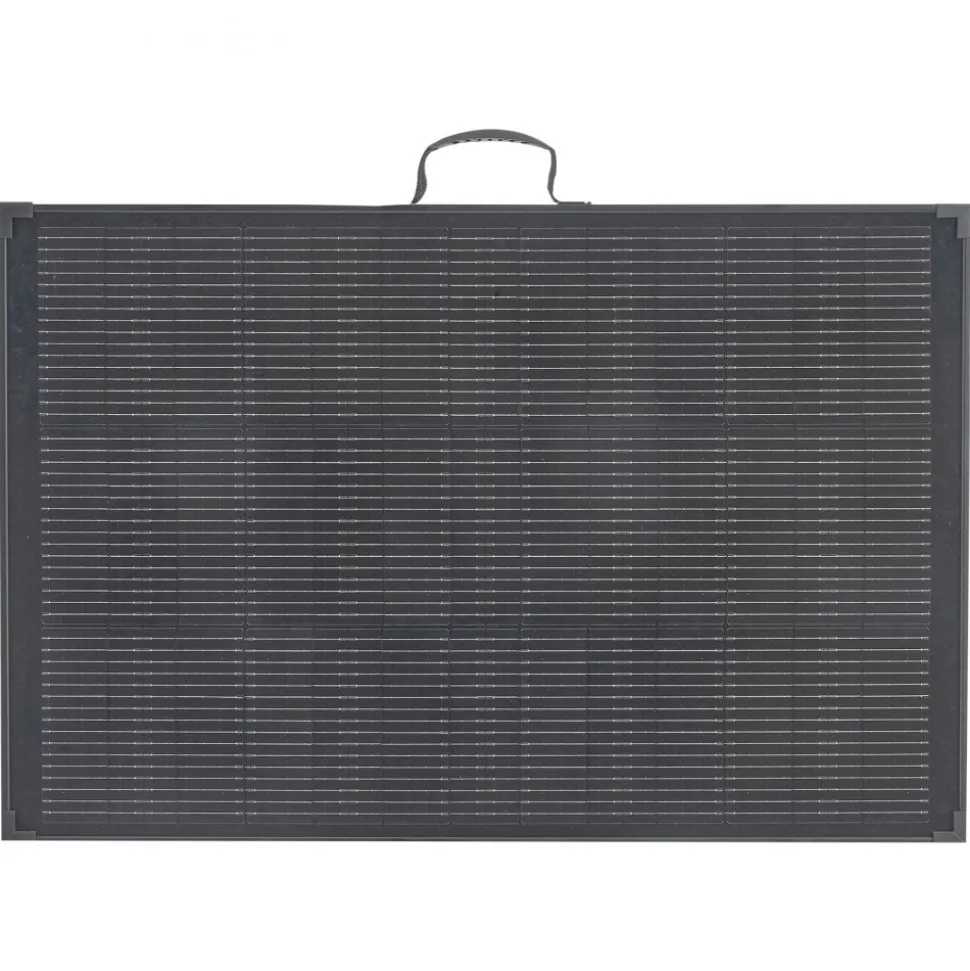 VEVOR 200W Foldable Solar Panel with Frame, 23% High-Efficiency Portable Monocrystalline Solar Panel Charger with 30A PWM Controller & MC4 Output, IP67 Waterproof for Camping, Hiking, RV Trips