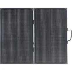VEVOR 100W Foldable Solar Panel with Frame, 16BB N-Type Portable Monocrystalline Solar Panel Charger 24% Efficiency, IP67 Waterproof with 30A PWM Controller & MC4 Output for Camping, Hiking, RV Trips