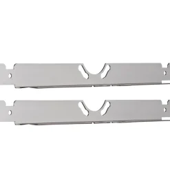 VEVOR Wheel Alignment Tool, 2-Pack Toe Alignment Toe Plates, Stainless Steel Wheel Alignment Tool Plate, Toe Angle Accurate Measurement, Includes 2 Measuring Tapes & Conversion Chart