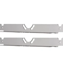 VEVOR Wheel Alignment Tool, 2-Pack Toe Alignment Toe Plates, Stainless Steel Wheel Alignment Tool Plate, Toe Angle Accurate Measurement, Includes 2 Measuring Tapes & Conversion Chart