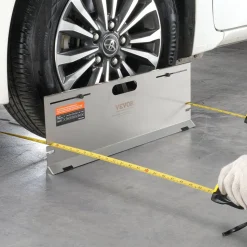 VEVOR Wheel Alignment Tool, 2-Pack Alignment Tool Toe Plates, Stainless Steel Toe Angle Measurement Tool Plate, 4 Alignment Rods and Magnetic Slots, Includes Measuring Tapes & Conversion Chart