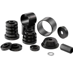 VEVOR Wheel Bearing Press Kit, 23 PCS FWD Bearing Puller Tools, for Front Wheel Drive Bearing Removal and Installation, Wheel Bearing Tool with Sliding Screw, Bushings, Sleeve Plates, Storage Case