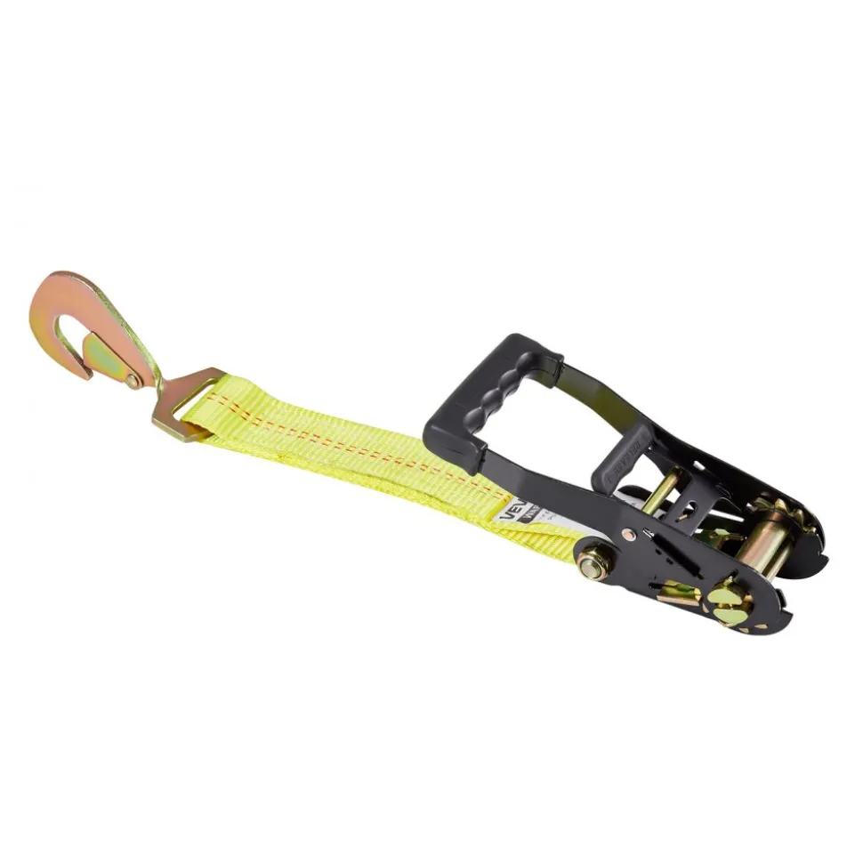 VEVOR Wheel Chock Tie-Down Kit, Axle Type Trailer Tie Down Strap, Car Tie Down Kit with Break Strength 10009 lbs, Working Load 3333 lbs, Trailer Ratchet Strap for ATV, UTV, & Heavy-Duty Pickup Trucks