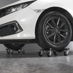 VEVOR Wheel Dolly, 3000 lbs/1360 kg Car Dollies, Wheel Dolly Car Tire Stake Set of 2 Piece, Heavy-duty Car Tire Dolly Moving Cars, Trucks, Trailers, Motorcycles, and Boats