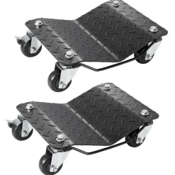 VEVOR Wheel Dolly, 3000 lbs/1360 kg Car Dollies, Wheel Dolly Car Tire Stake Set of 2 Piece, Heavy-duty Car Tire Dolly Moving Cars, Trucks, Trailers, Motorcycles, and Boats