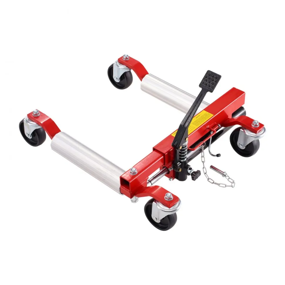 VEVOR Wheel Dolly, Max Capacity 1500 Lbs Car Dolly, Car Jack Dolly Lifter with Wheels, Heavy Duty Vehicle Positioning Hydraulic Tire Jack, for Vehicle Car Auto Repair Moving, Set of 2
