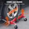 VEVOR Wheel Dolly, Max Capacity 1500 Lbs Car Dolly, Car Jack Dolly Lifter with 360° Rotatable Wheels, Heavy Duty Vehicle Positioning Hydraulic Tire Jack, for Vehicle Car Auto Repair Moving