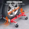 VEVOR Wheel Dolly, Max Capacity 1500 Lbs Car Dolly, Car Jack Dolly Lifter with Wheels, Heavy Duty Vehicle Positioning Ratchet Tire Jack, for Vehicle Car Auto Repair Moving, Set of 2