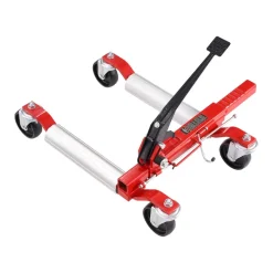 VEVOR Wheel Dolly, Max Capacity 1500 Lbs Car Dolly, Car Jack Dolly Lifter with Wheels, Heavy Duty Vehicle Positioning Ratchet Tire Jack, for Vehicle Car Auto Repair Moving, Set of 2
