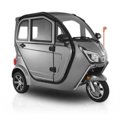 VEVOR 3-Wheel Enclosed Mobility Scooter for Seniors Adults, 650lbs Capacity, 3-Seater 1500W Electric Recreational Mobility Scooter 37 Miles Long Range, Remote Unlock, All-Terrain for Shopping Touring