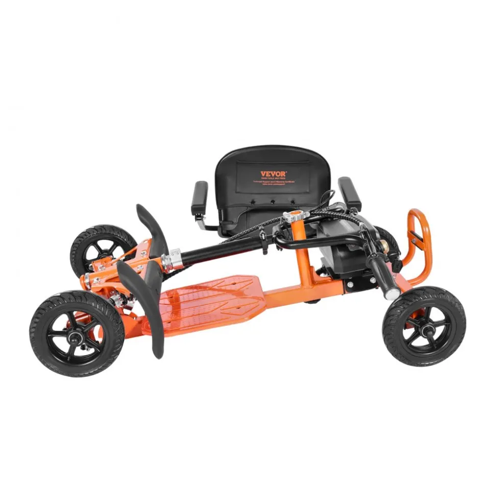 VEVOR 4-Wheel Folding Mobility Scooter for Adults & Seniors, 265LBS Loading Electric Mobility Scooter, All-Terrain Travel Wheelchair with 48V Lithium Battery, 8" Solid Tires & 8° Climbing Capacity