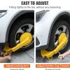 VEVOR Wheel Lock Clamp, 2-Pack Trailer Wheel Lock, Heavy-Duty Anti Theft Tire Lock, Adjustable Tire Boot Lock Tire Claw, Trailer Wheel Locks for RV Trailers, Cars, Trucks, SUVs