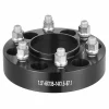 VEVOR Wheel Spacers, 1.5" 6"x5.3" Wheel Adapters, 6 Lug Forged Spacer, 87.1 mm Bore Hubcentric M14 x1.5 Studs Spacers, Fit for Ford F150, Expedition, Lobo, Navigator, 4 PCS Black