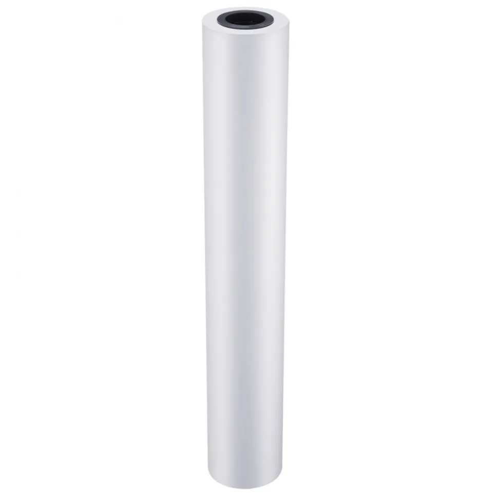 VEVOR Wide Format Paper, 24 in x 150 ft Plotter Roll, 2 Rolls CAD Bond Rolls with 2 in Core, 20 LB Bond Paper Rolls, Ideal for CAD Drawings, Engineering Plans, GIS Maps, and Architectural Designs