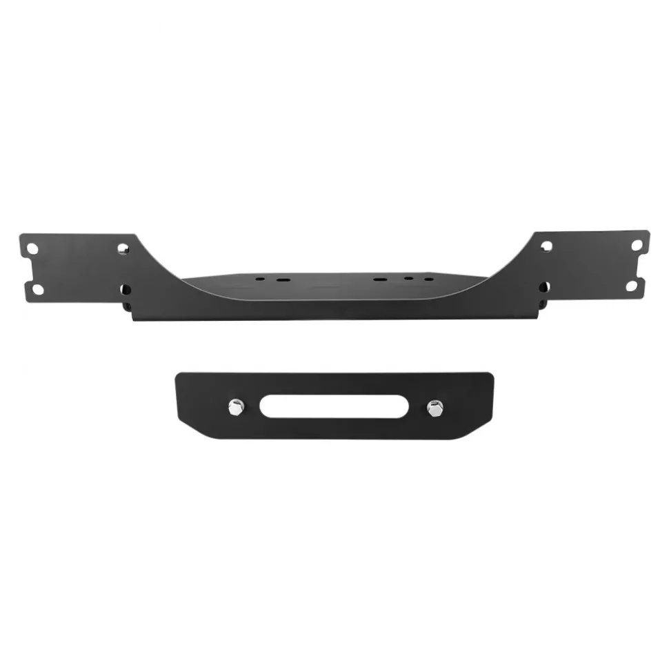 VEVOR Winch Mount, Winch Capacity of 907-1633 kg, Trailer Hitch Winch Mount for Select Polaris Ranger Models (2010-2021), 3 Mounting Hole Design, Powder Coated Steel, Fit for Muddy Road Rescue