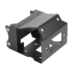 VEVOR Winch Mount, Winch Capacity of 2000-3600 lbs, Trailer Hitch Winch Mount for Select Polaris Sportsman Models (2009 and Newer), 2 Mounting Hole Design, Powder Coated Steel, Fit for Desert Rescue