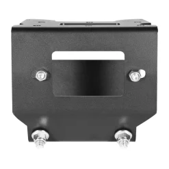 VEVOR Winch Mount, Winch Capacity of 2000-3600 lbs, Trailer Hitch Winch Mount for Select Polaris Sportsman Models (2009 and Newer), 2 Mounting Hole Design, Powder Coated Steel, Fit for Desert Rescue
