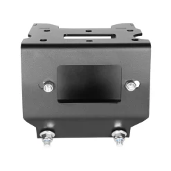 VEVOR Winch Mount, Winch Capacity of 2000-3600 lbs, Trailer Hitch Winch Mount for Select Polaris Sportsman Models (2009 and Newer), 2 Mounting Hole Design, Powder Coated Steel, Fit for Desert Rescue