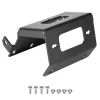 VEVOR Winch Mount, Winch Capacity of 2000-3600 lbs, Trailer Hitch Winch Mount for Select Honda Foreman and Rancher Rubicon Models (2014-2021), 2 Mounting Hole Design, Powder Coated Steel, Black